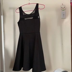 Black A line dress
